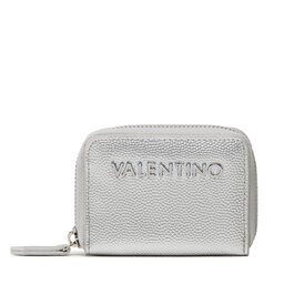 Valentino Malá dámska peňaženka Valentino Divina VPS1R4139G Strieborná