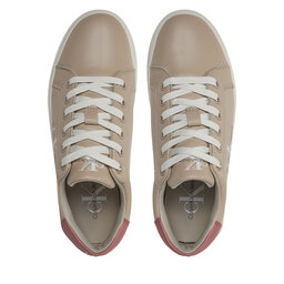

Снікерcи Calvin Klein Jeans Classic Cupsole Laceup YW0YW01269 Eggshell/Ash Rose 02U, Écru