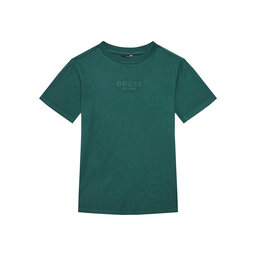 Guess Guess Marškinėliai L5RI36 K8HM4 Žalia Regular Fit