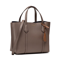 

Сумка Tory Burch Perry Small Triple-Compartment Tote 81928 Clam Shell 093, Коричневий