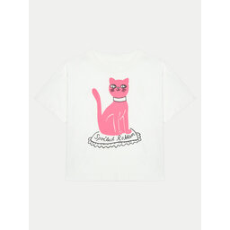 MINI RODINI Mini Rodini T-Shirt Cat 2472012210 Λευκό Regular Fit