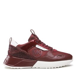 

Снікерcи MICHAEL Michael Kors Theo Trainer 43F2THFS1L Merlot, Бордовий