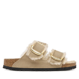 Birkenstock Шльопанці Birkenstock Arizona Big Buckle Shearling 1030384 Коричневий