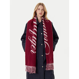 Tommy Hilfiger Sál Tommy Hilfiger Script Logo AW0AW17786 Bordó