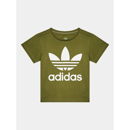 adidas adidas T-Shirt Treofil HC1984 Grün Regular Fit