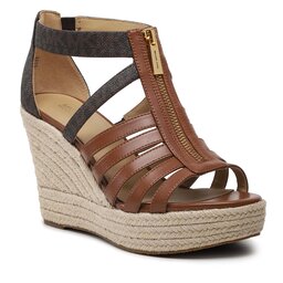 MICHAEL Michael Kors Espadrillos MICHAEL Michael Kors Bradley Wedge 40S3BYMS2B Brn/Luggage