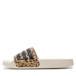 

Шльопанці adidas adilette Shower Slides IG3682 Owhite/Cblack/Magbei, Коричневий