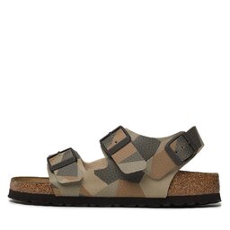 

Босоніжки Birkenstock Milano 1024980 Geo Camo Core, Зелений