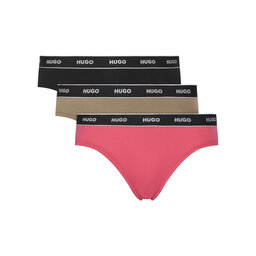 HUGO HUGO Set 3 parov spodnjih hlačk 50480157 Pisana