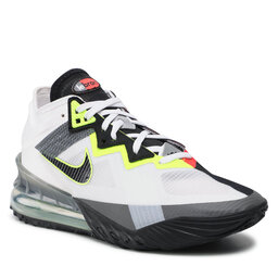 Nike Batai Nike Lebron XVII Low CV7562 100 White/Black/Iron Grey/Volt