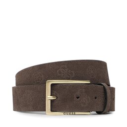 Guess Мъжки колан Guess Not Coordinated Belts BM7694 LEA35 BRO