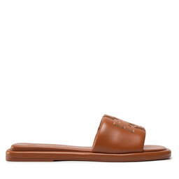 

Шльопанці Tory Burch Doublet Sport Slide 79985 Miele/Gold 202, Коричневий