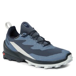 Salomon Trekking-skor Salomon Cross Over 2 GORE-TEX L47376900 Bering Sea/Carbon/Pearl Blue