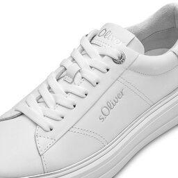 

Снікерcи s.Oliver 5-23636-42 White Nappa 102, Білий