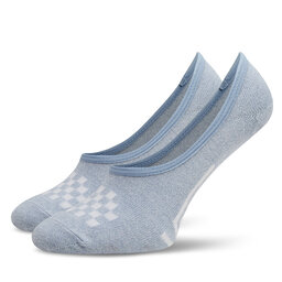 

Набір з 3 пар жіночих підслідників Vans Wm Classic Heathered Canoodle 6.5-10 3Pk VN0A48HEDSB1 Dusty Blue, Голубий