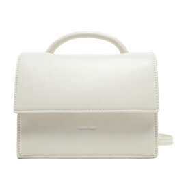 Calvin Klein Borsetta Calvin Klein Ck Linn Top Handle Crossbody K60K613162 Écru