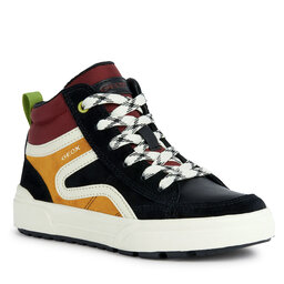 Geox Tenisice Geox J Weemble Boy J36HAA 022FU C0054 S Black/Yellow