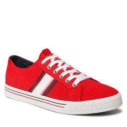 Lanetti Sneakers aus Stoff Lanetti VS21M1017-3 Red