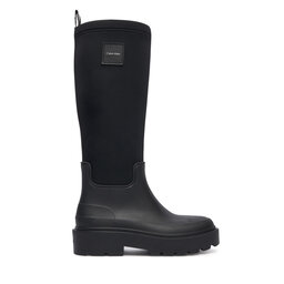 Calvin Klein Gummistiefel Calvin Klein Rainboot High Rubber Neo HW0HW03180 Schwarz