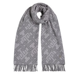 Tommy Hilfiger Schal Tommy Hilfiger Monogram AW0AW16650 Grau