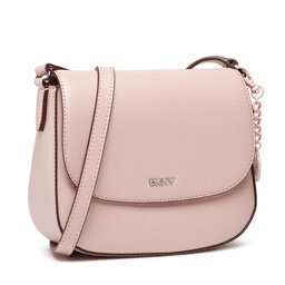 

Сумка DKNY Bryant Saddle Bag R21E3R75 Cashmere/Silver GI7, Рожевий