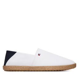 Tommy Hilfiger Espadrilles Tommy Hilfiger Core Hilfiger Espadrille Textile FM0FM05792 Weiß