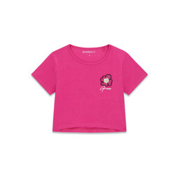 Guess Guess Футболка J6GI10 K6YW4 Темно-рожевий Relaxed Fit