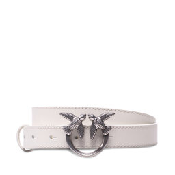 Pinko Dambälte Pinko Love Berry H2 Belt PE 23 PLT01 100143 A0F1 White Z14O