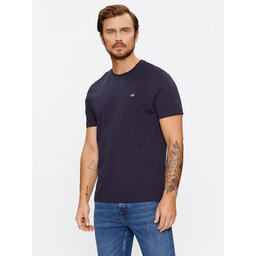 Gant Gant Póló Shield 2003184 Sötétkék Regular Fit