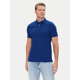 Tommy Hilfiger Tommy Hilfiger Поло 1985 MW0MW17770 Голубий Regular Fit