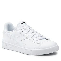 Diadora Sneakersy Diadora Torneo 101.178327-C1880 White/White/Black