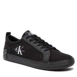 Calvin Klein Jeans Kedai Calvin Klein Jeans New Vulcanized Laceup Low Ess YM0YM00410 Triple Black 0GL