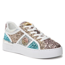 Liu Jo Sneakersy Liu Jo Silvia 53 BA2009 TX007 Pink/Silver/Tu S1939