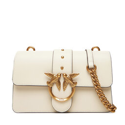 PINKO Rankinė PINKO Love One Mini ST.CL Al 25-26 PLTT 105856 A0F1 Balta