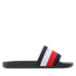 

Шльопанці Tommy Hilfiger Corporate Pool Slide FM0FM04348 Rwb 0G1, Cиній