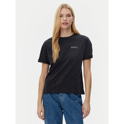 BOSS BOSS Camiseta C_Evi_10 50535106 Negro Relaxed Fit