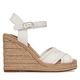 Tommy Hilfiger Espadrillas Tommy Hilfiger Tommy Hilfiger Espad High Wedge FW0FW08668 Écru