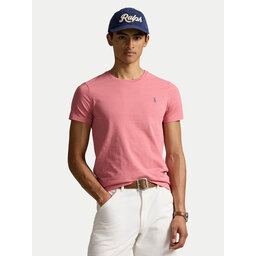Polo Ralph Lauren Polo Ralph Lauren Marškinėliai 710671438433 Rožinė Custom Slim Fit