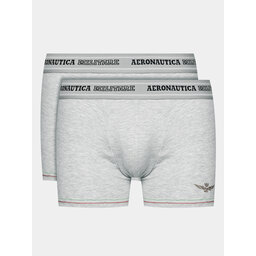 Aeronautica Militare Aeronautica Militare 2er-Set Boxershorts AM1UBX003 Grau