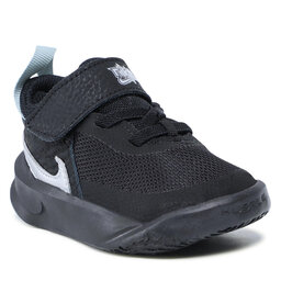 Nike Обувки Nike Team Hustle D 10 (TD) CW6737 004 Black/Metallic Silver/Volt