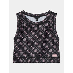 Guess Guess Marškinėliai J4RI36 MC01P Juoda Slim Fit