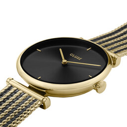 

Годинник Cluse Triomphe Mesh CW10403 Gold/Black, Чорний