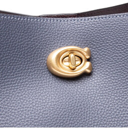 

Сумка Coach Cb Ltr Willow Tote C0691 B4/Midnight Navy Multi, Cиній