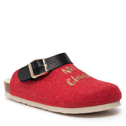 Genuins Kapcie Genuins Shetland G101387 Xmas Red A
