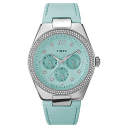 Timex Часовник Timex TW2V80400 Син