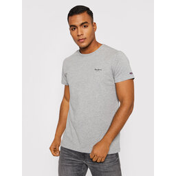 Pepe Jeans Pepe Jeans T-shirt Original Basic 3 N PM508212 Grigio Slim Fit
