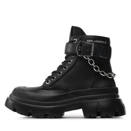 

Ботильйони KARL LAGERFELD KL43555 Black Lthr/Mono, Чорний