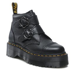 Dr. Martens Schnürstiefeletten Dr. Martens Devon Flwr 27642001 Black