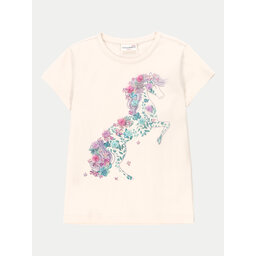 Coccodrillo Coccodrillo Camiseta WC4143201GEK Écru Regular Fit