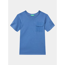 United Colors Of Benetton United Colors Of Benetton Футболка 3096G1097 Голубий Regular Fit